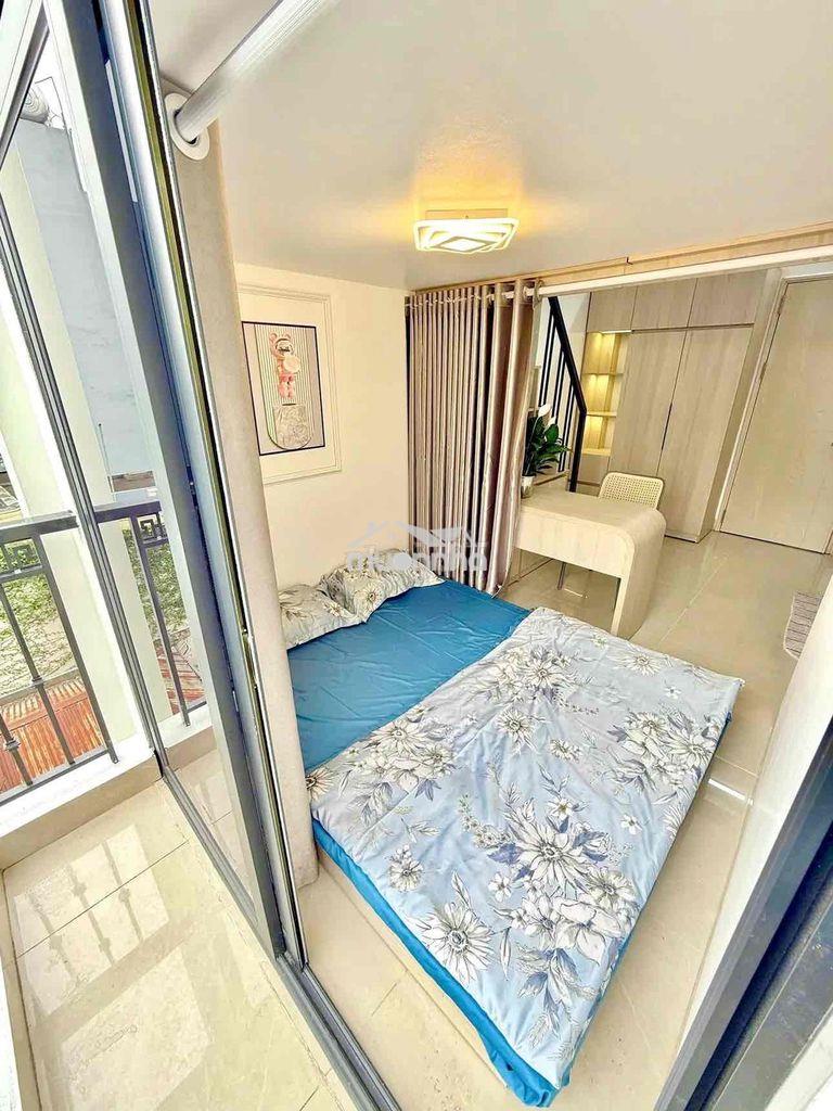 Phòng trọ bình thạnh duplex bancol 2 không gian ngủ - 3