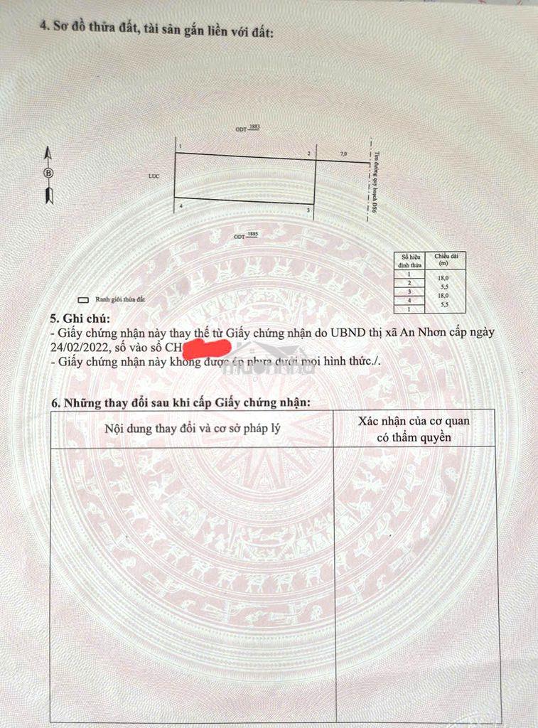 Chính chủ bán đất kdc cẩm văn 99m2 ngang 5,5m - mặt tiền đường 14m - 2