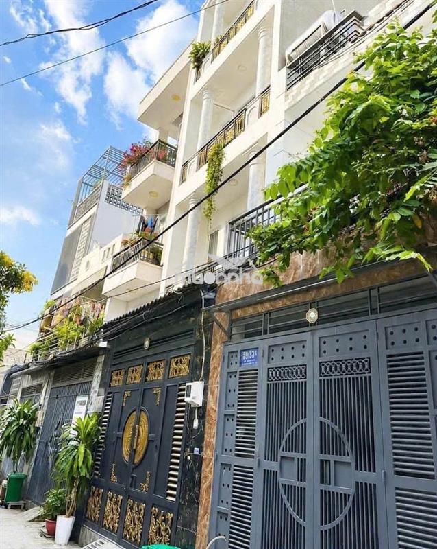 Nhà cho thuê 1 trệt 3l 4pn đường oto kdc ven sông hiệp bình chánh 18tr
