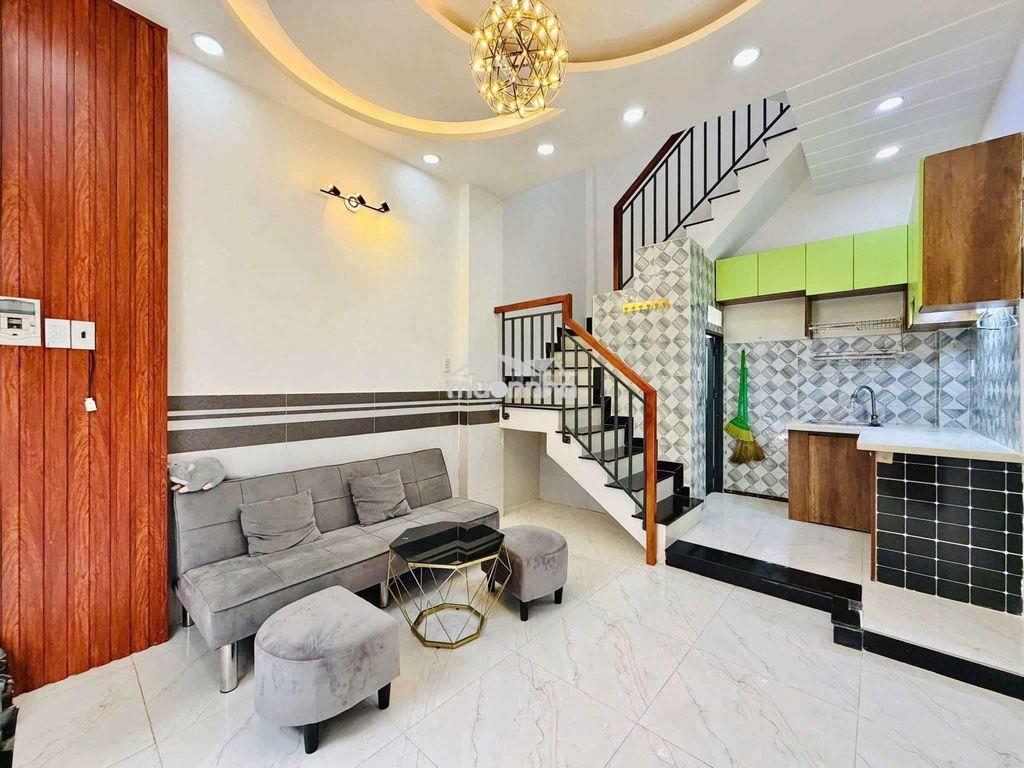 Nhà mới đẹp hẻm nguyễn duy cung, 3,5x6m, 2 lầu, 2pn, 3wc - 4