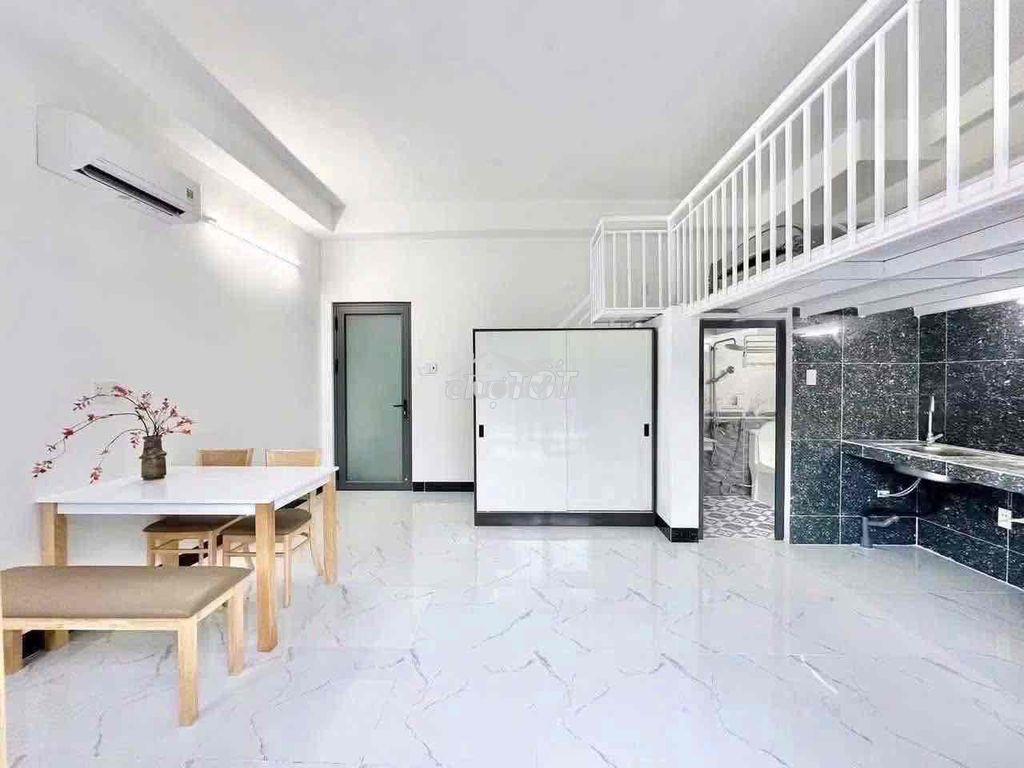 Duplex full nt mới xây nằm ngay đh văn lang rộng 35m2 - 2