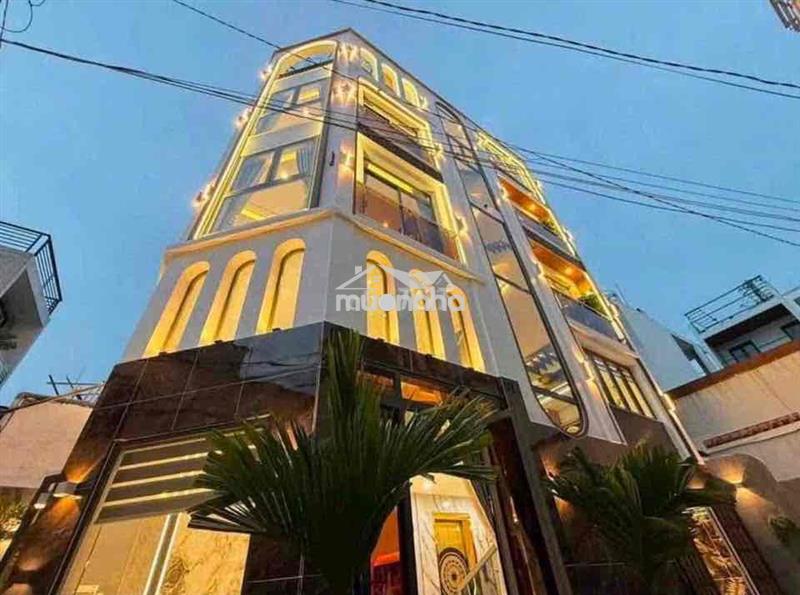 Nhà căn góc mới đẹp phạm văn chiêu (6x13m) 4pn 5wc 27tr có thang máy