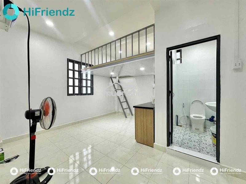 Cho thuê phòng duplex mới rẻ có chỗ sạc xe điện xây rộng gần ql1a
