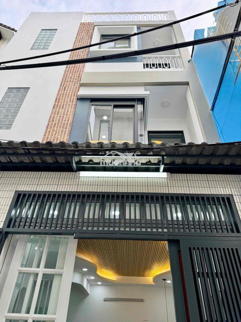 Nhà đẹp xây mới 4 tầng