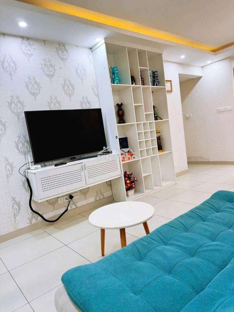 Căn hộ 2pn 2 ban công, diện tích rộng nhất topaz đầy đủ nội thất 