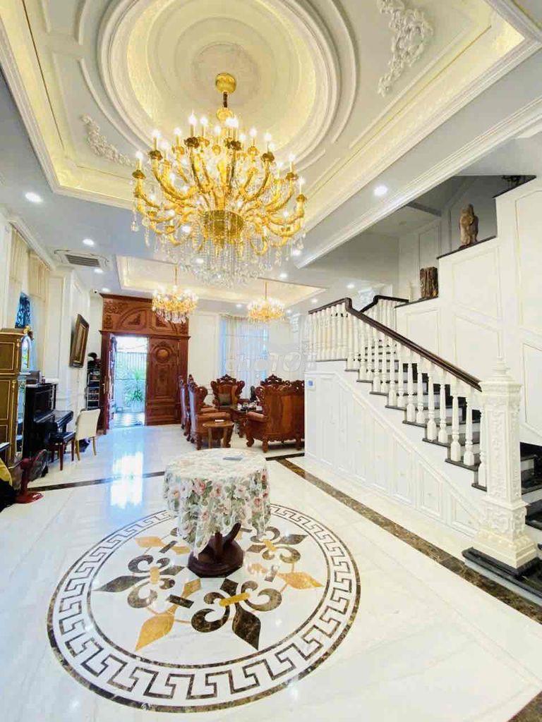 Biệt thự sân vườn 400m2 đất đầy đủ nội thất siêu đẹp 4 phòng master - 2