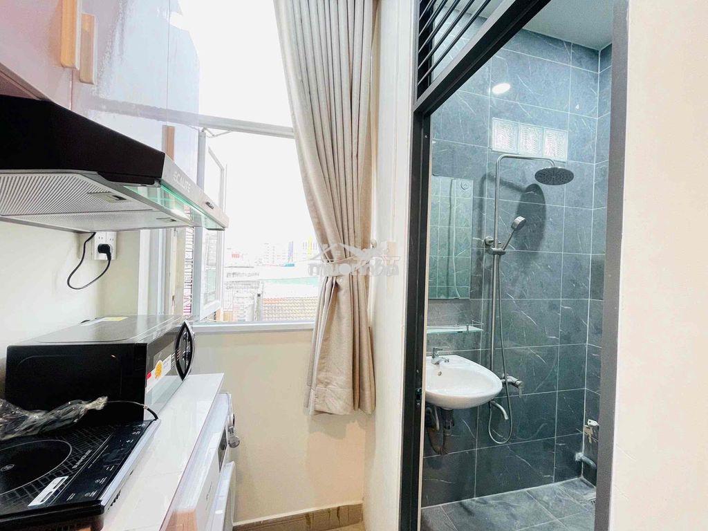 Căn hộ studio thang máy, máy giặt riêng, an ninh - tô hiến thành q10 - 4
