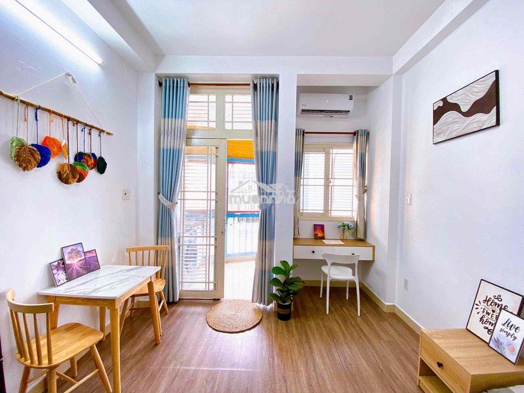 Cho thuê đỗ tấn phong- studio ban công- 1pn tách bếp - 2