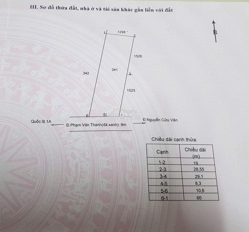Bán đất mặt tiền chính chủ p. tân an, tỉnh tây ninh - 2