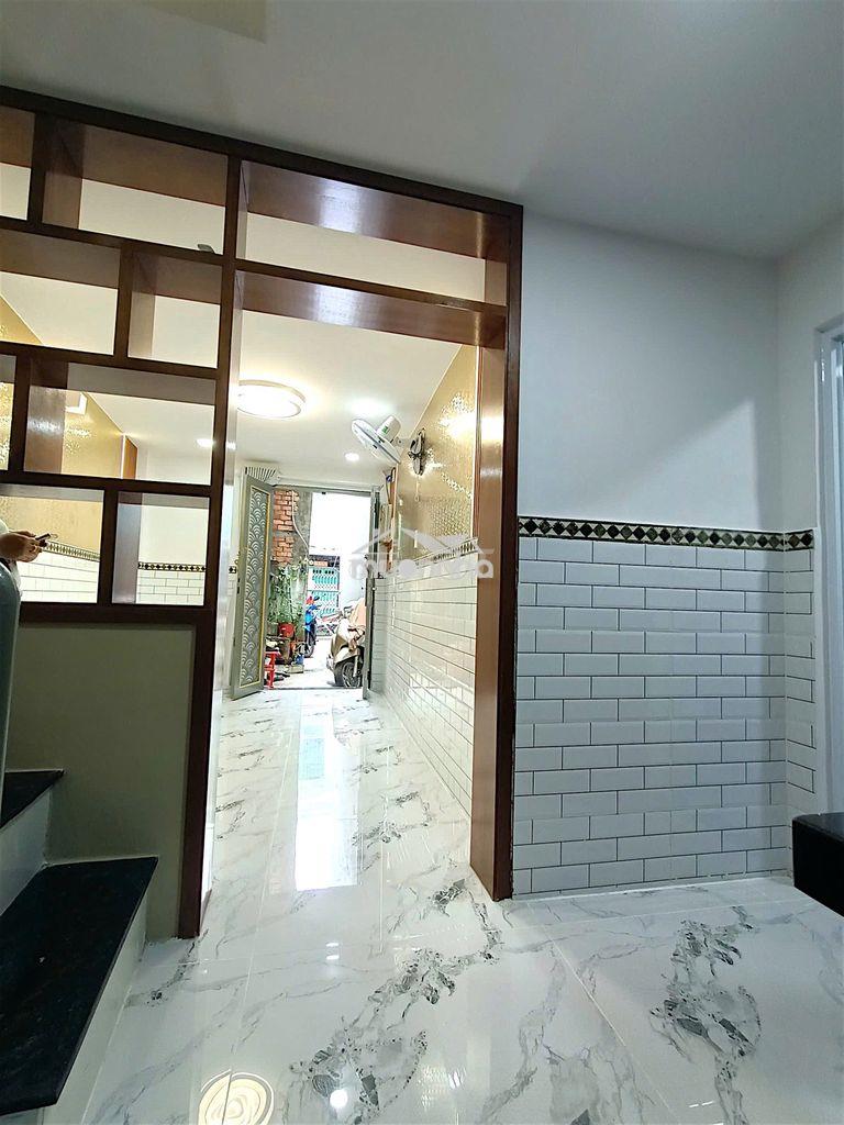 Đoàn văn bơ- quận 4 - nhà đẹp 4 tầng btct - 4pn - nở hậu l - chỉ 3tỷ05 - 2