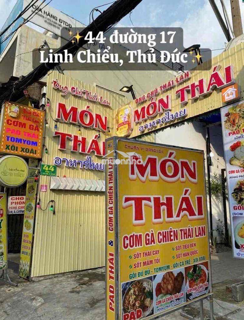 Sang nhượng quán thái đã có thương hiệu – vào là kinh doanh ngay