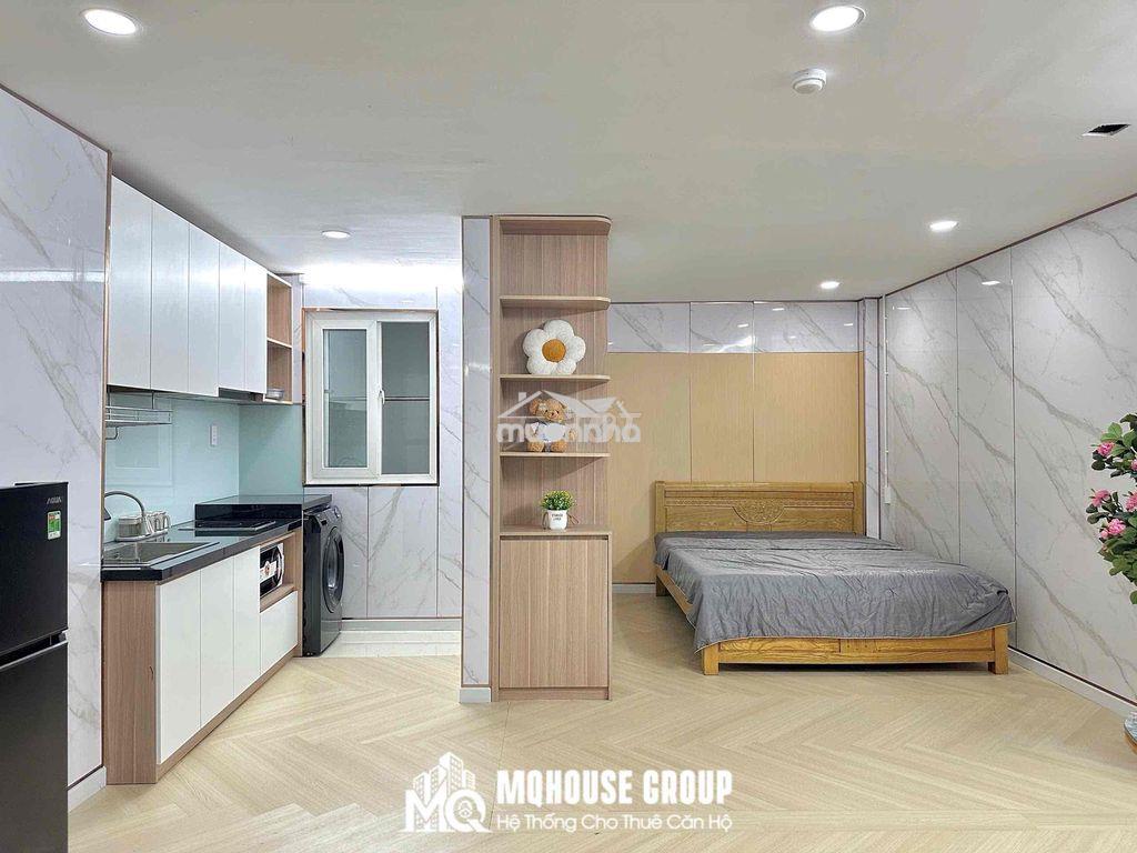 Phòng mới xây thang máy ban công studio full nt rộng 50m2 kế aeon huit - 2