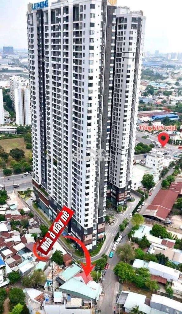 Tổng diện tích đất 79,8m²,odt 60m²( 4,4x17 nở hậu 7 mét) - 2
