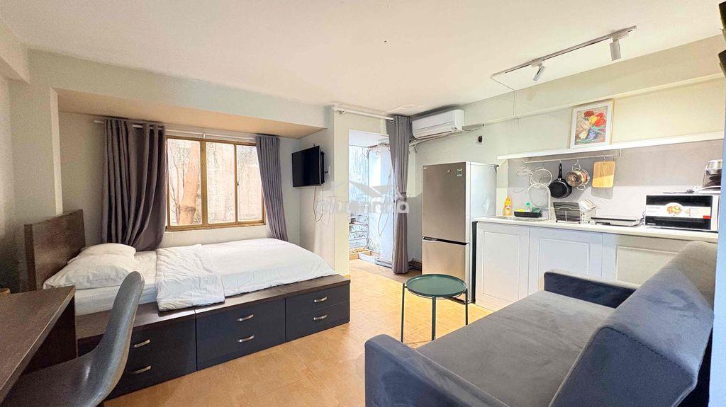 Chủ nhà cho thuê căn hộ studio vintage giữa lòng quận 1 chỉ tính điện - 3