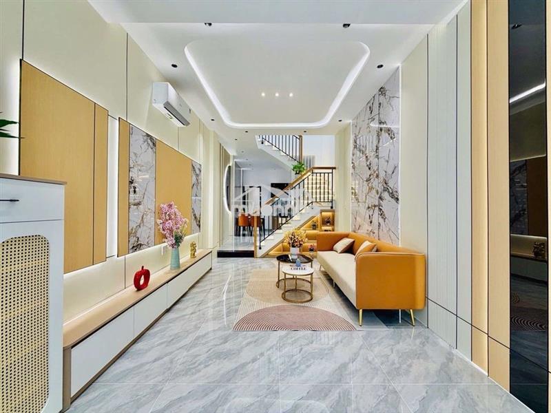 Nhà đẹp nở hậu 2 tầng gần lotte mart - 47m² hxh - 3pn - nhỉnh 5 tỷ