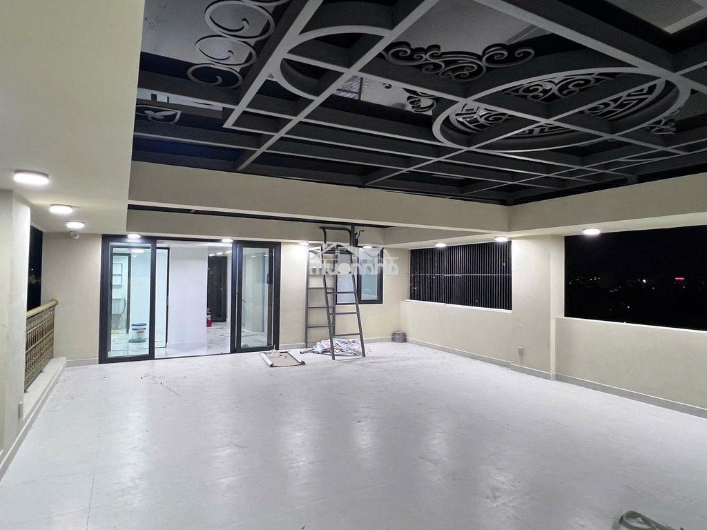 Cho thuê tòa nhà văn phòng mt tân hòa đông 7x35m 1 trệt 7lầu thang máy - 2