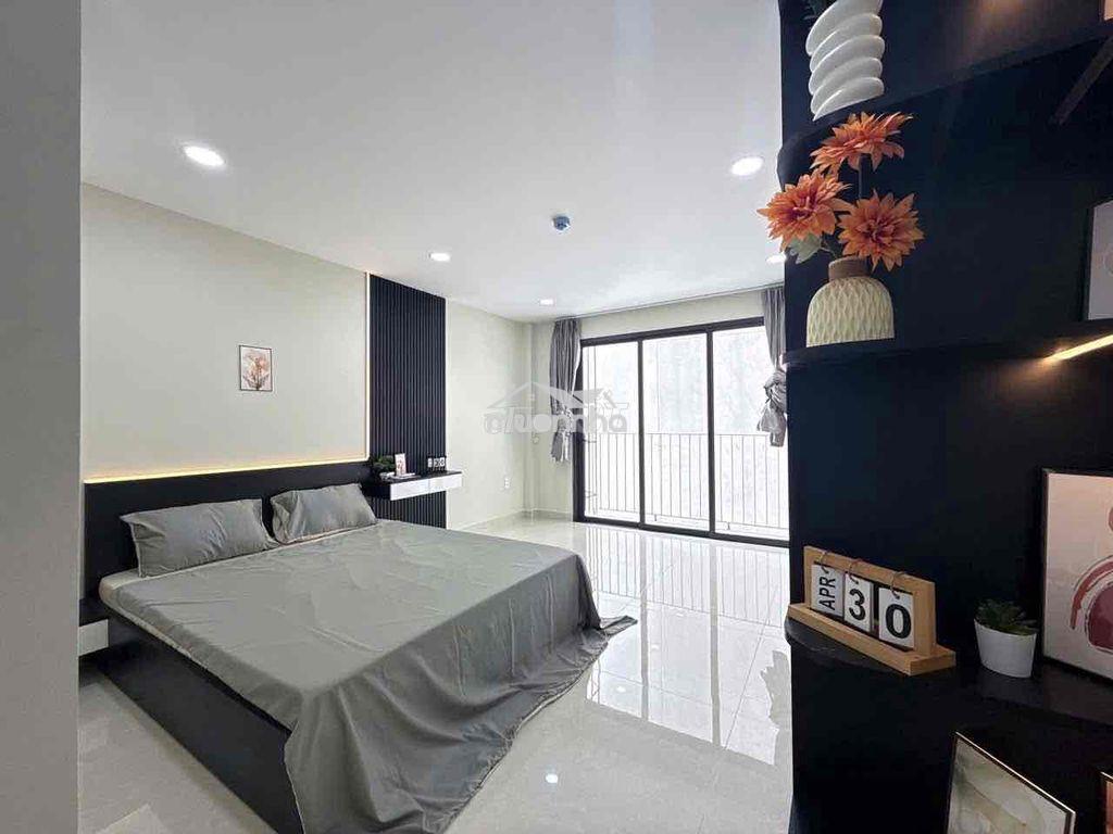 Studio fl nội thất - ban công thoáng - công viên phần mềm quang trung - 4