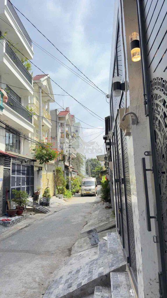 Nhà phố hiện đại đường thông 6m  67 đào tông nguyên - khu dân trí cao - 2