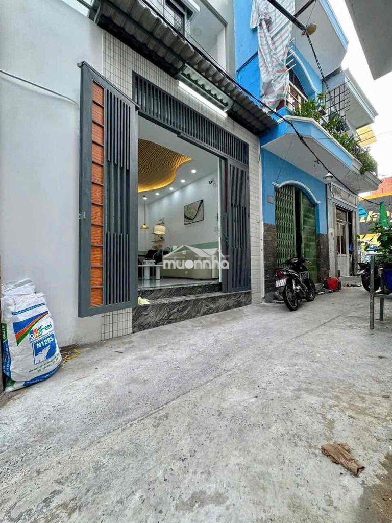 Bán nhà 4 tầng sau căn mặt tiền dương bá trạc q8 - 2