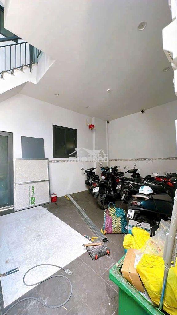Nhà 4 tầng 9pn thu nhập 30tr hẻm 3m hẻm 1 không quy hoạch p14 q4 - 2