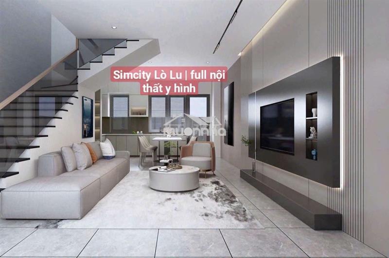 💎 (18tr) nhà + nội thất mới simcity lò lu gần vinhomes | bóng cây mát