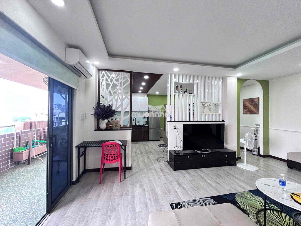 Chung cư nguyễn thị tần p2 q8 ch sân vườn 105,1m2 shr, nội thất xịn xò - 4