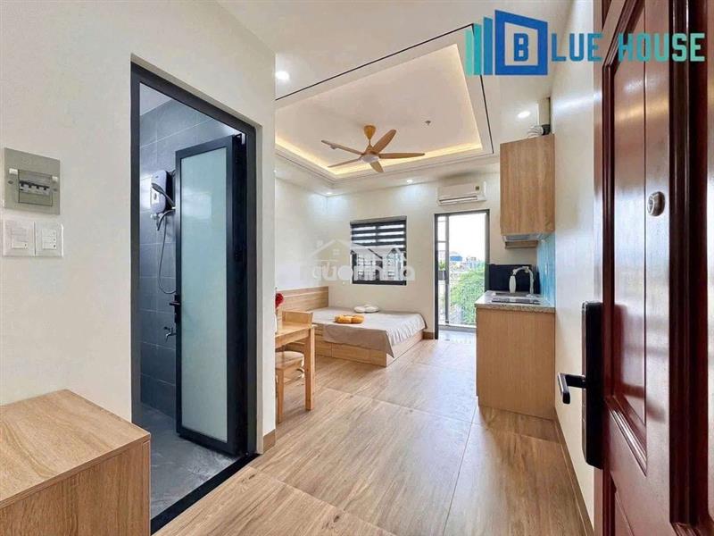 Cho thuê căn hộ studio ban công full nội thất lê thánh tôn quận 1