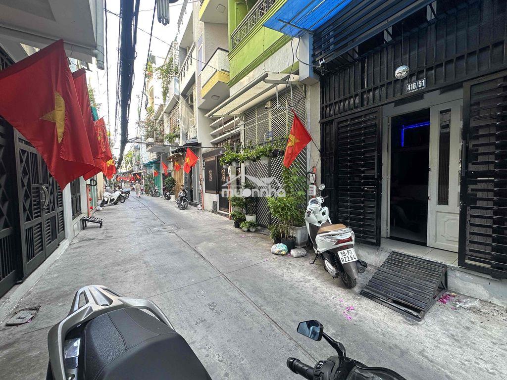 🔥 Nhà mới – hẻm xe hơi q3 🔥 bancol thoáng_30m2_dọn vào ngay - 2