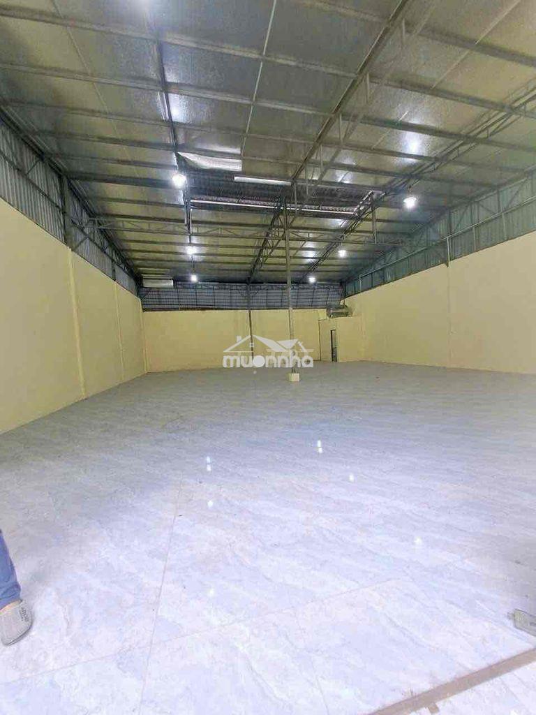 Kho xưởng 12 x 17m (gạch men sạch) đường 10m. khu lý chiêu hoàng