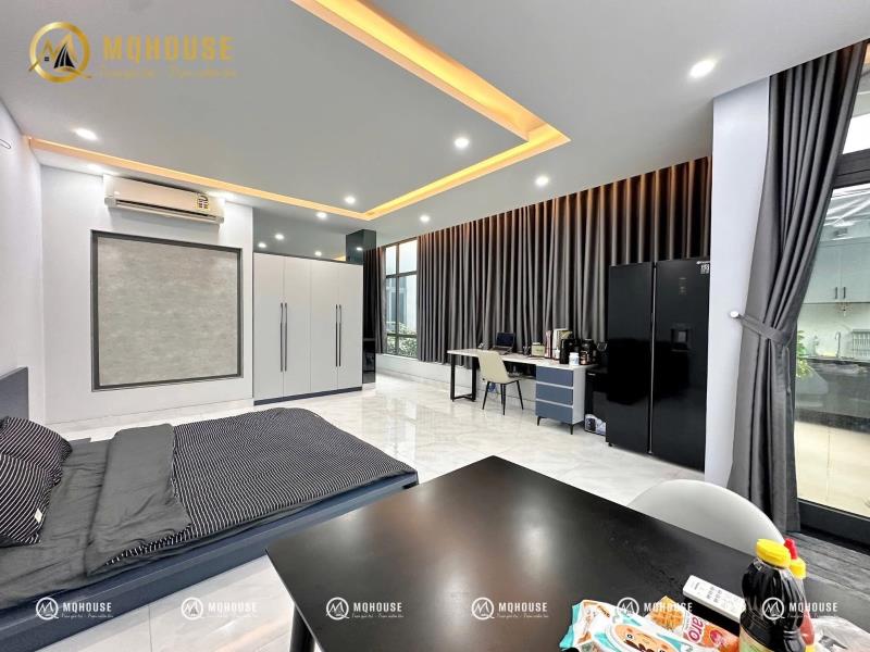 Cho thuê căn hộ rộng, tách bếp - ban công full nt ở tân phú - 4