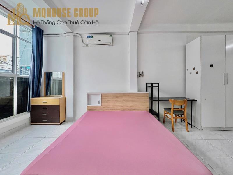 1pn tách bếp cửa sổ trời, siêu rộng gần điện biên phủ, ngã tư hàng xanh, nơ trang long gần đại học văn lang, hồng bàng, uef - 2