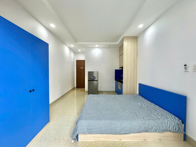 Căn hộ full nội thất ngay âu cơ gần đh văn hiến full nội thất - ban công - máy giặt riêng - 3