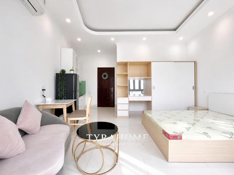Căn hộ studio bancol 55m2 full nội thất, thang máy, khu dân cư văn minh, yên tĩnh ngay công viên gia định - 2