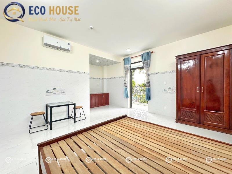 Căn hộ studio ban công siêu rộng 35m | full nội thất mới 100% | ngay âu cơ  lũy bán bích | nhà mới xây  - 2