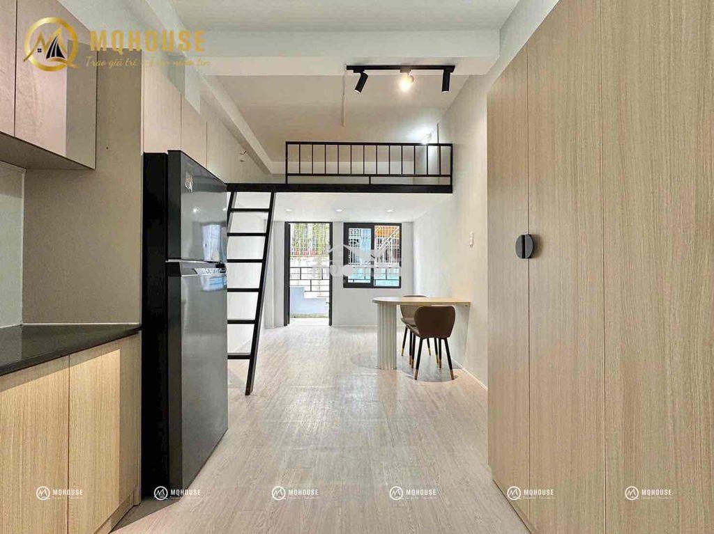 Căn hộ duplex 45m2 ban công lớn, full nội thất, đường gò dầu - 2