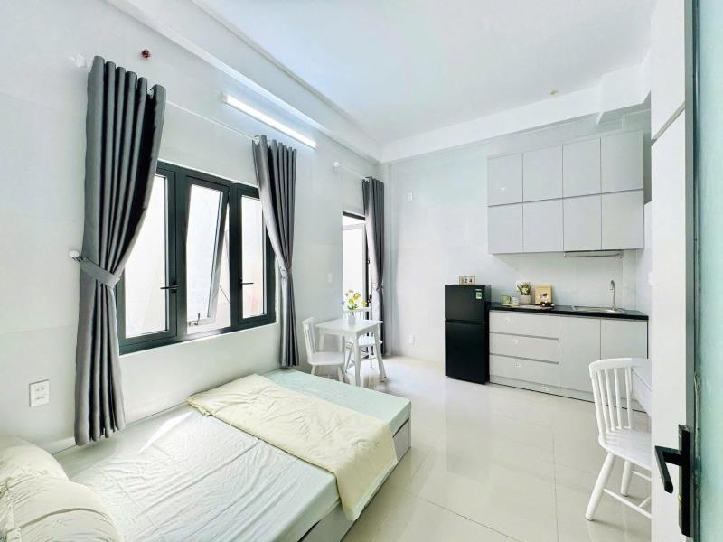 Ở ngay căn studio full đồ ngay bờ kè hoàng sa sát q.3, q.10 thanh máy