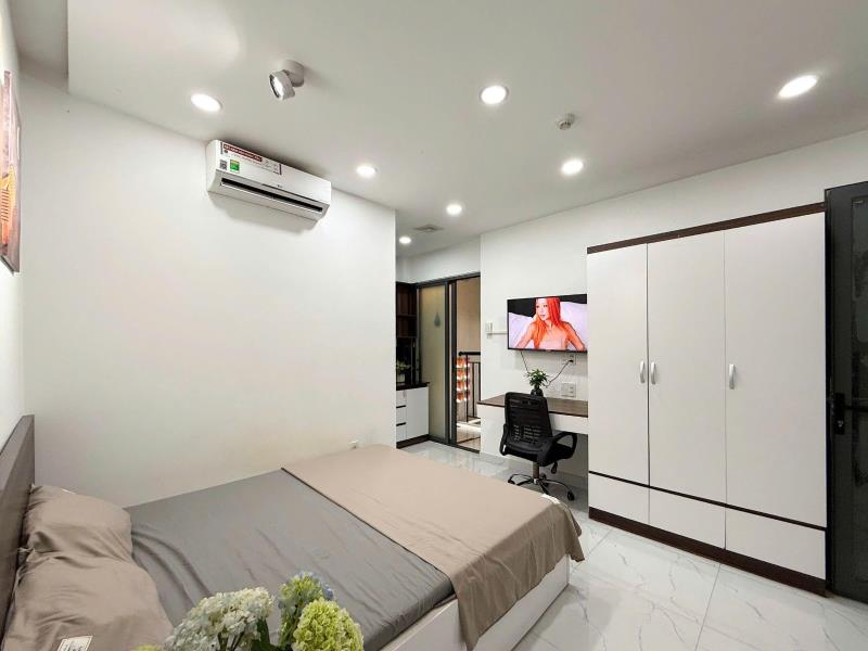 Cho thuê studio bùi hữu nghĩa, quận bình thạnh – cửa sổ lớn, gần đh kinh tế tài chính