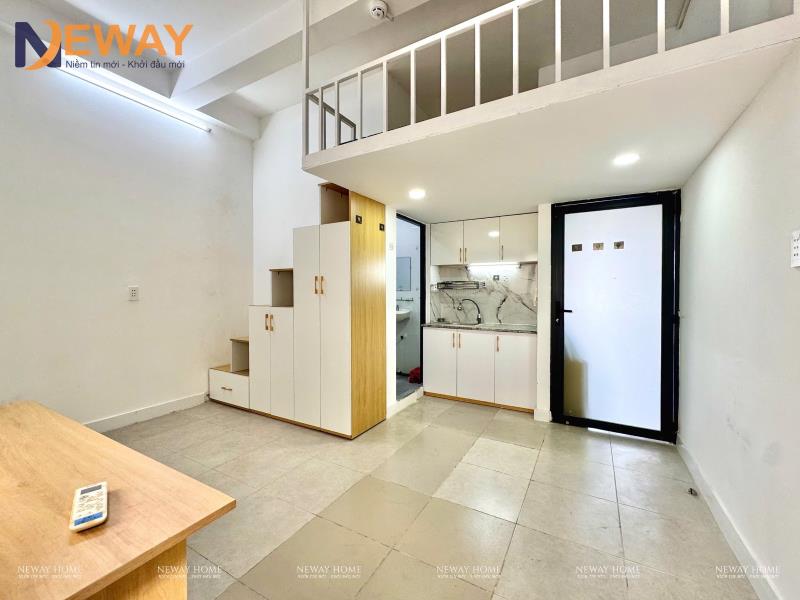 Phòng cho thuê dạng duplex - ban công - full nội thất | ngay đh văn hiến