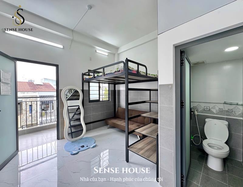 Cho thuê phòng dạng duplex - full nội thất - cửa sổ trời | đi bộ qua đh văn hiến