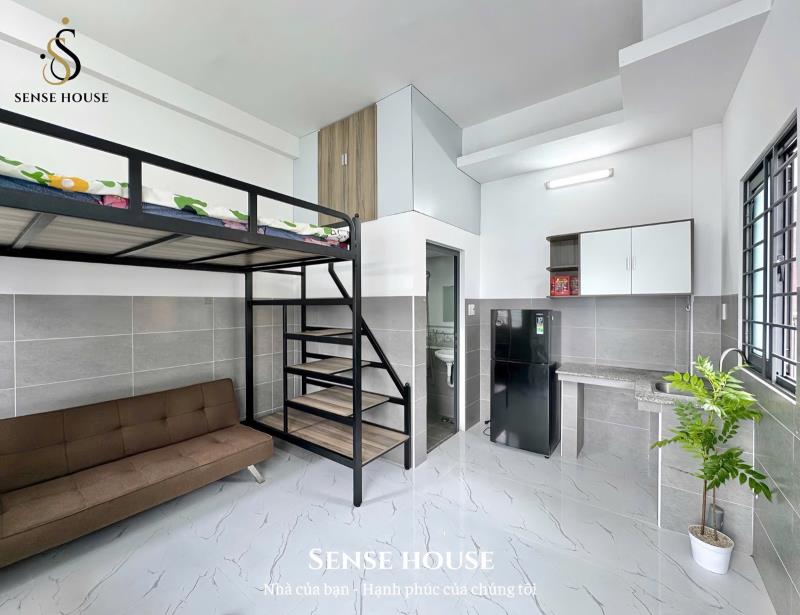 Cho thuê phòng dạng duplex - full nội thất - cửa sổ trời | đi bộ qua đh văn hiến - 2