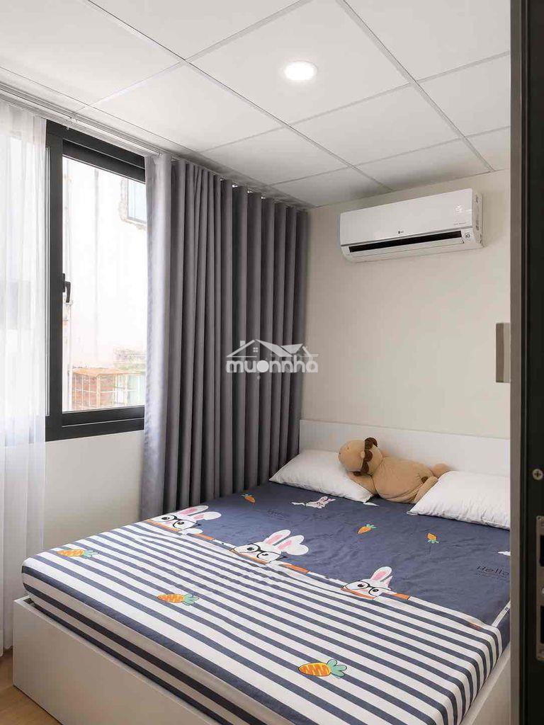 Phòng ngủ tách bếp đầy đủ nội thất - cửa sổ lớn - ngã 6 phù đổng q1 - 2