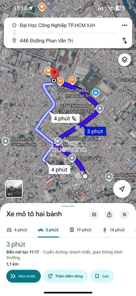 Phòng trọ cách 3 phút qua đh công nghiệp ởdc 4ng4xe gác cao k đụng đau - 2