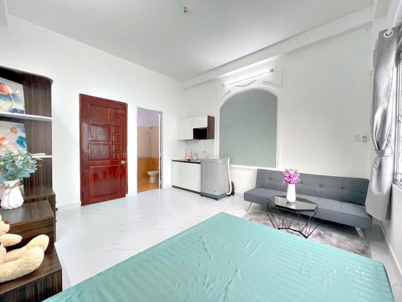 Căn hộ studio - full nội thất - cửa sổ trời | ngay đh văn hiến - 4