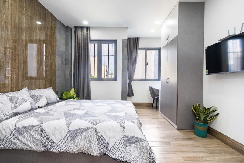 Cho thuê studio d5, quận bình thạnh – cửa sổ lớn, phòng rộng, gần đh ngoại thương - 2