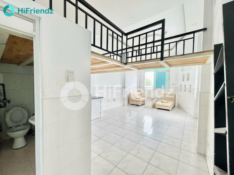 Phòng gác cao 40m2 cửa sổ trời giá rẻ đủ nội thất gần đại học công thương, văn hiến,  - 2