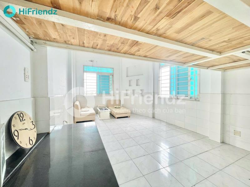 Phòng gác cao 40m2 cửa sổ trời giá rẻ đủ nội thất gần đại học công thương, văn hiến,  - 4