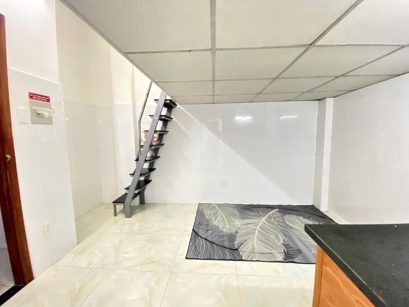 Phòng cho thuê dạng có gác | full nội thất | ngay go trường chinh, nhà ga t3 | thuận tiện di chuyển huit - vaa - vhu - 2