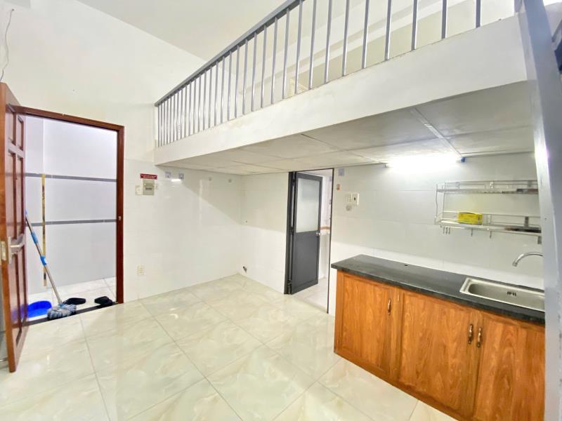 Phòng cho thuê dạng có gác | full nội thất | ngay go trường chinh, nhà ga t3 | thuận tiện di chuyển huit - vaa - vhu