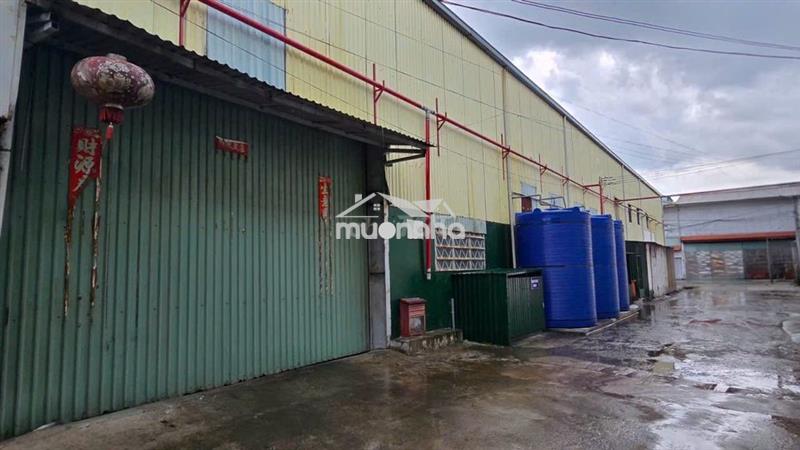 Cho thuê xưởng 1100m2 thuận an ,gía 55 tr pccc vách tường đường cont