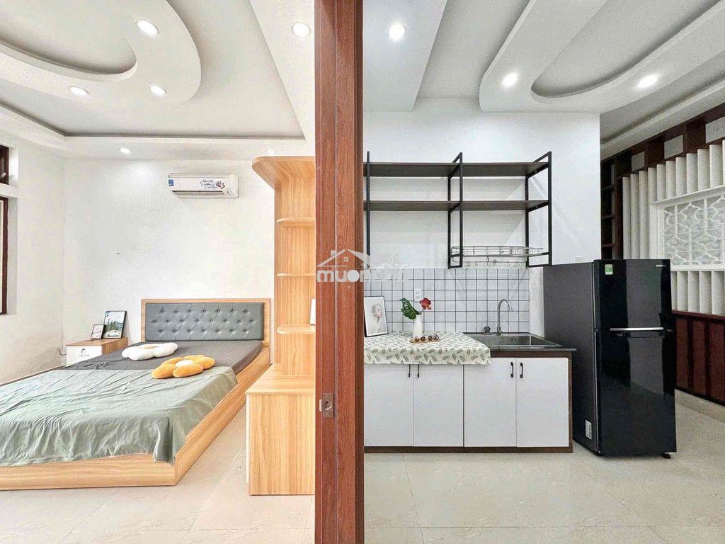 Căn hộ 1 phòng ngủ ban công - gần aeon , gò dầu - nhà mới nội thất new - 2